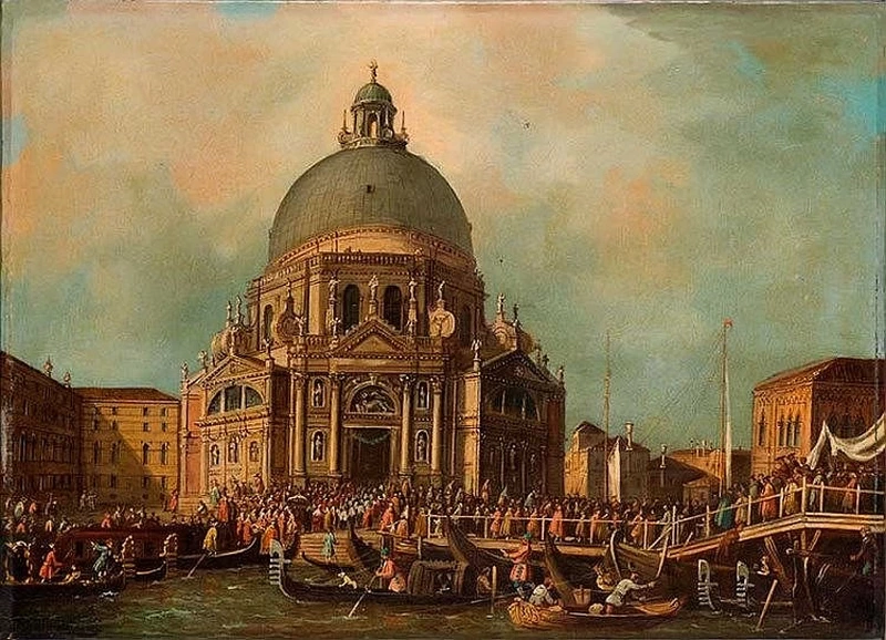 La visita annuale del Doge alla Chiesa di Santa Maria della Salute a Venezia 1